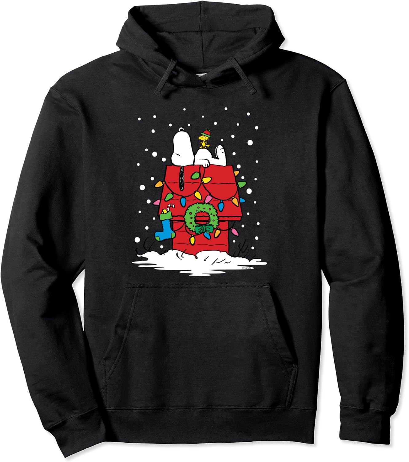 Peanuts laying Snoopy Light up Hoodie Clothing, Shoes & Jewelry